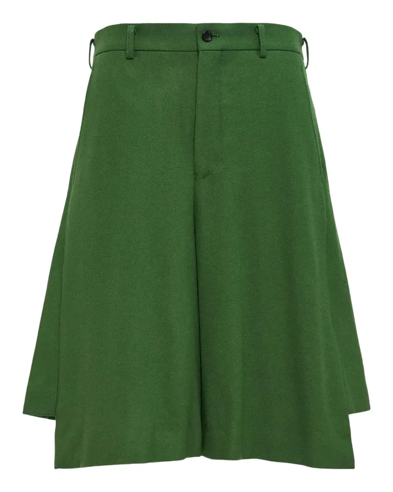Comme des Garçons Shorts mit Knöpfen - Grün Grün