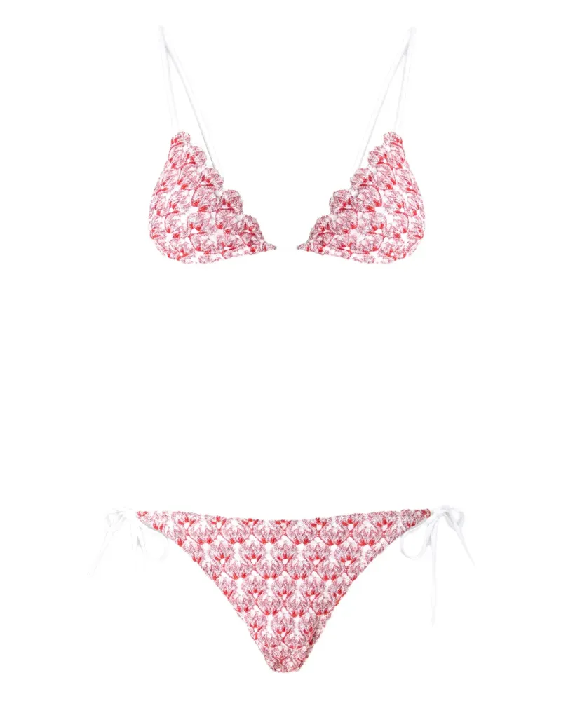 Missoni Gestrickter Bikini - Rosa Rosa