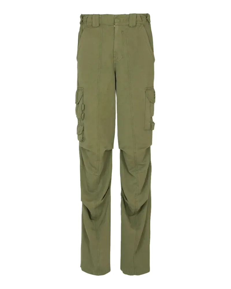 Balmain Hose mit aufgesetzter Tasche - Grün Grün