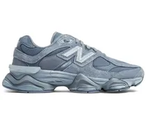 Sneakers mit Wildledereinsatz - Grau