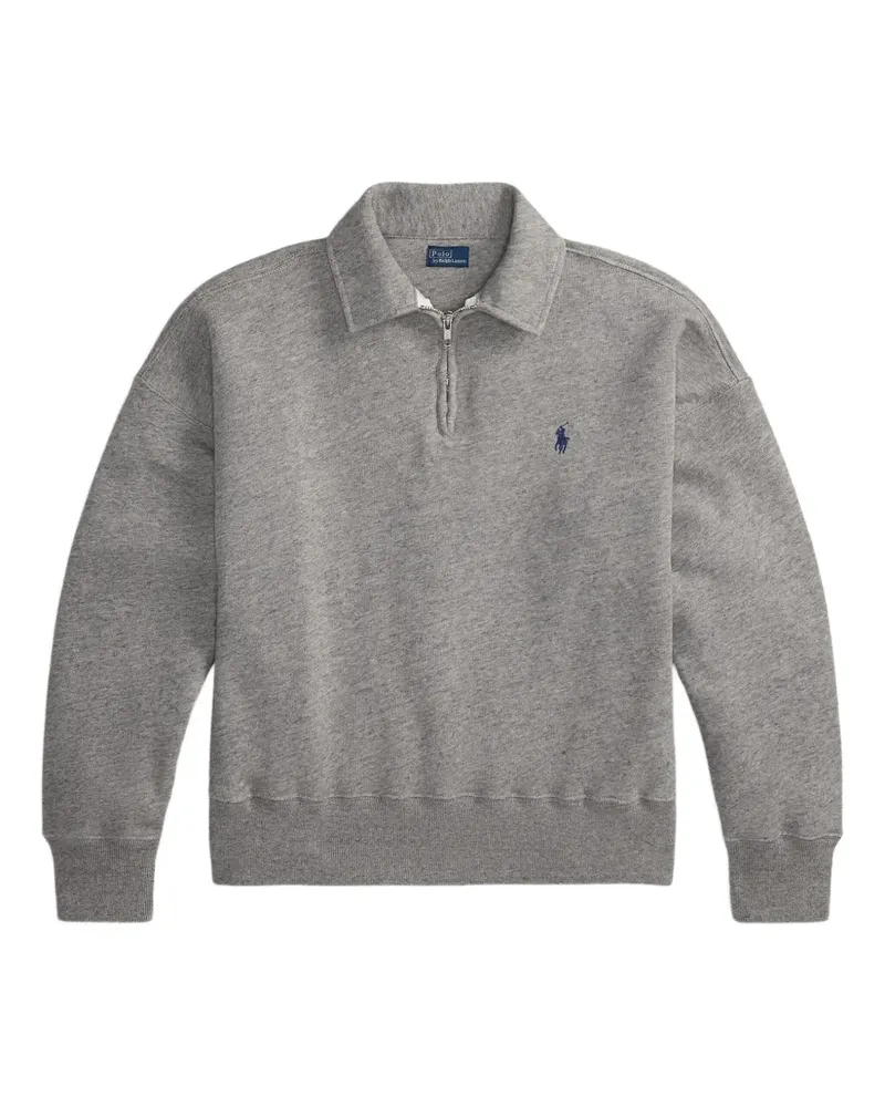 Ralph Lauren Sweatshirt mit Polo Pony-Stickerei - Grau Grau