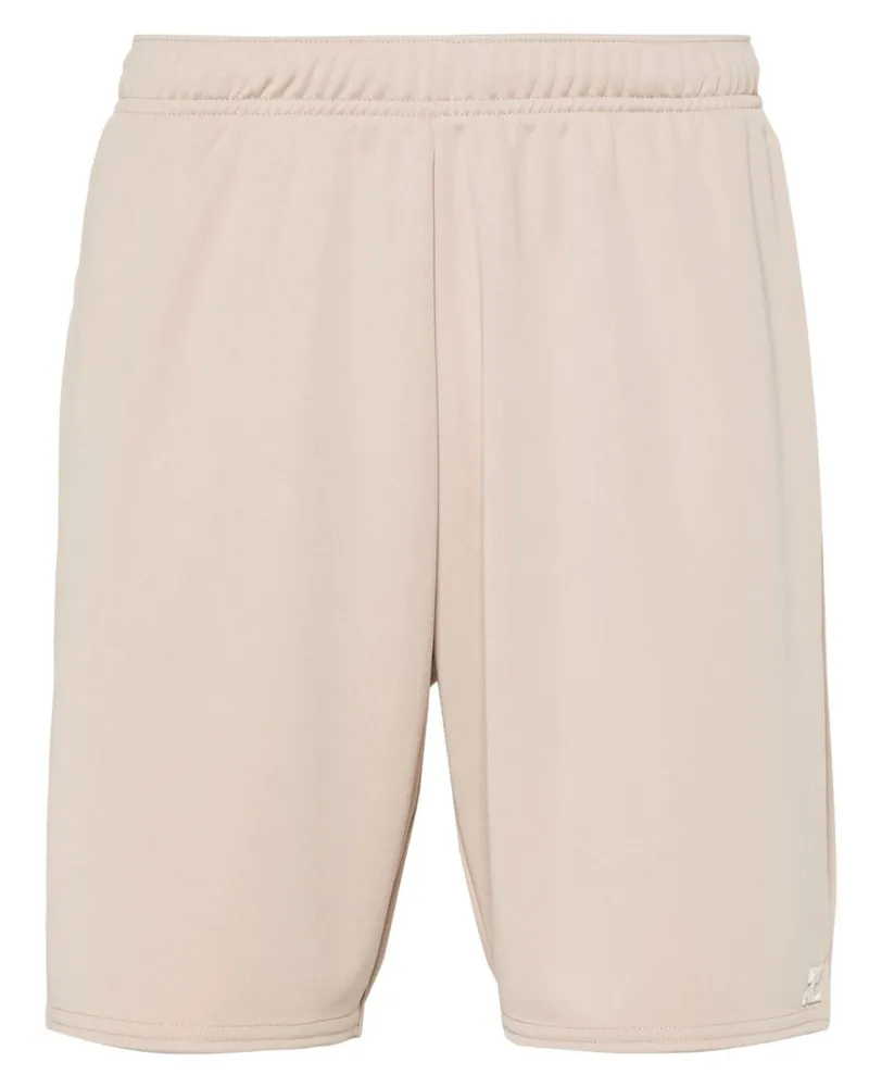 Courrèges Joggingshorts mit Logo-Applikation - Nude Nude