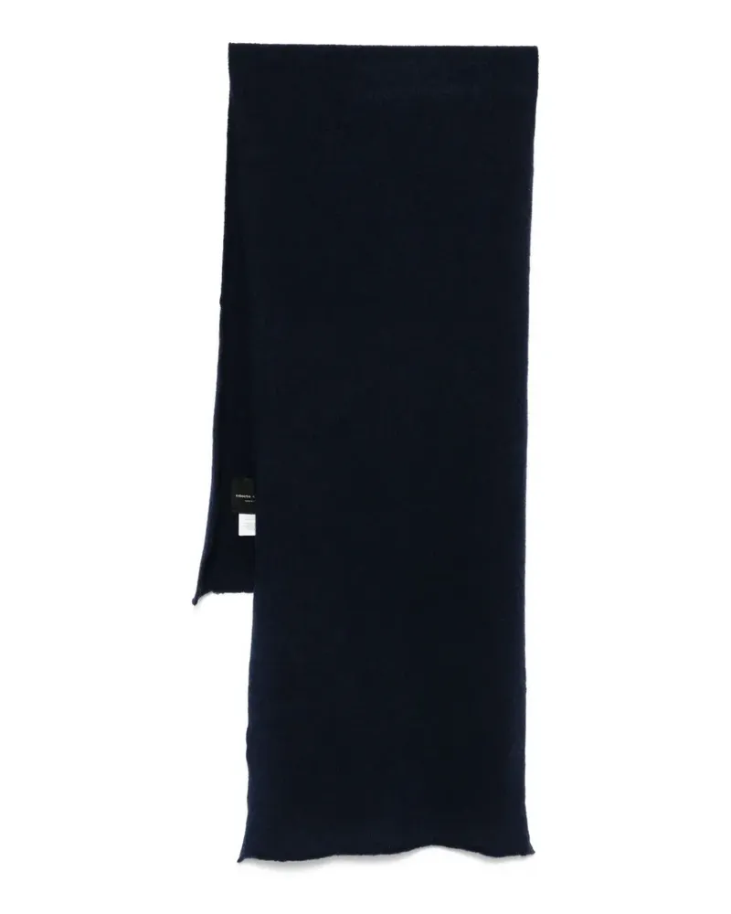 Roberto Collina Gestrickter Schal - Blau Blau
