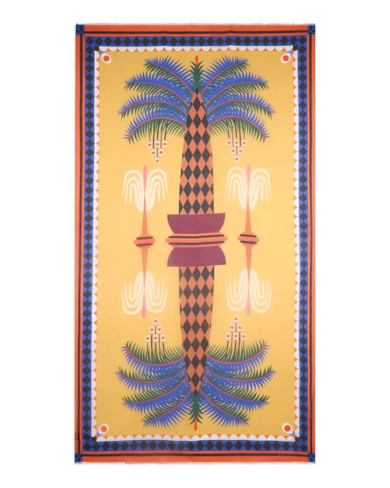 Etro x Agostino Iacurdi Schal mit Maxi-Print - Nude Nude