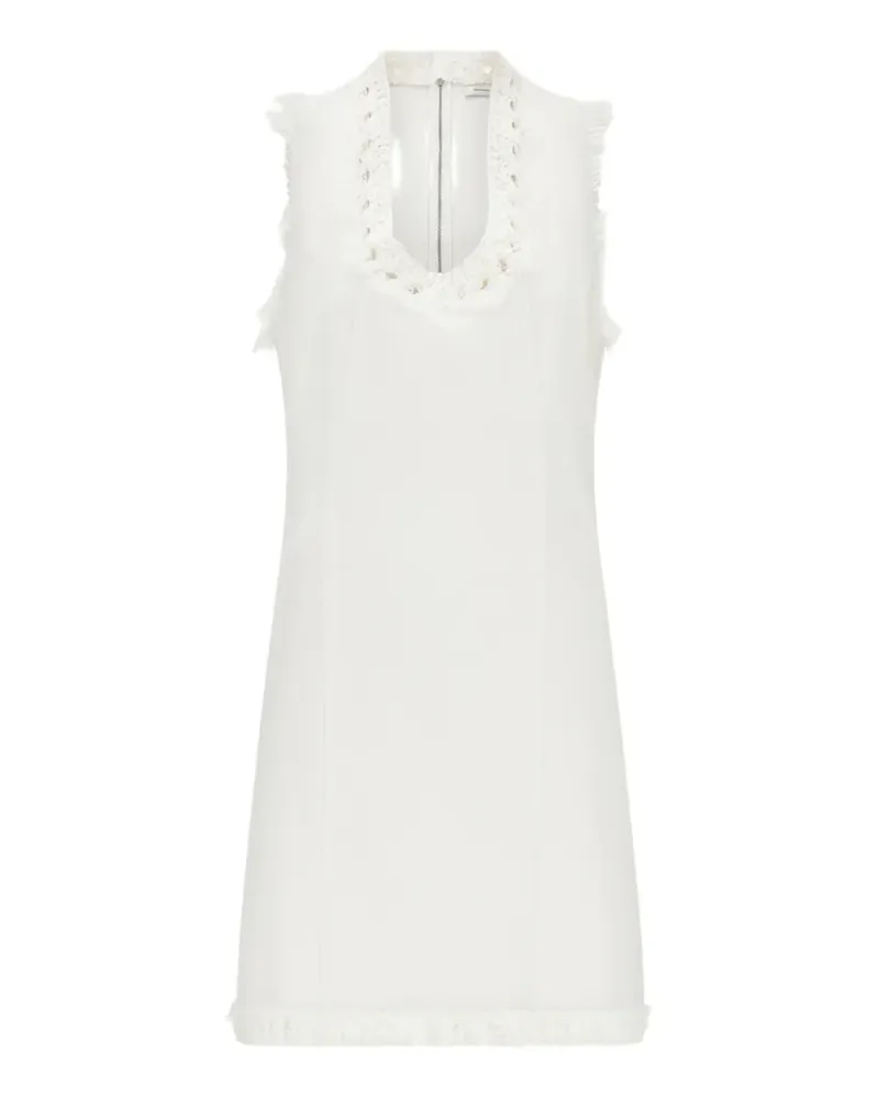 Ferragamo short denim dress - Weiß Weiß