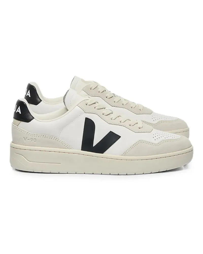 VEJA V-90 leather sneakers - Weiß Weiß
