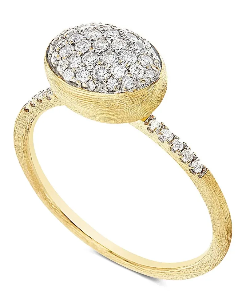 NANIS 18kt kleiner Elite Gelbgoldring mit Diamant Gold