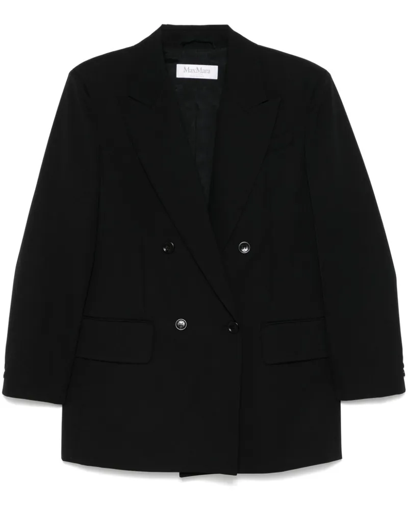 Max Mara Amaca Blazer - Schwarz Schwarz