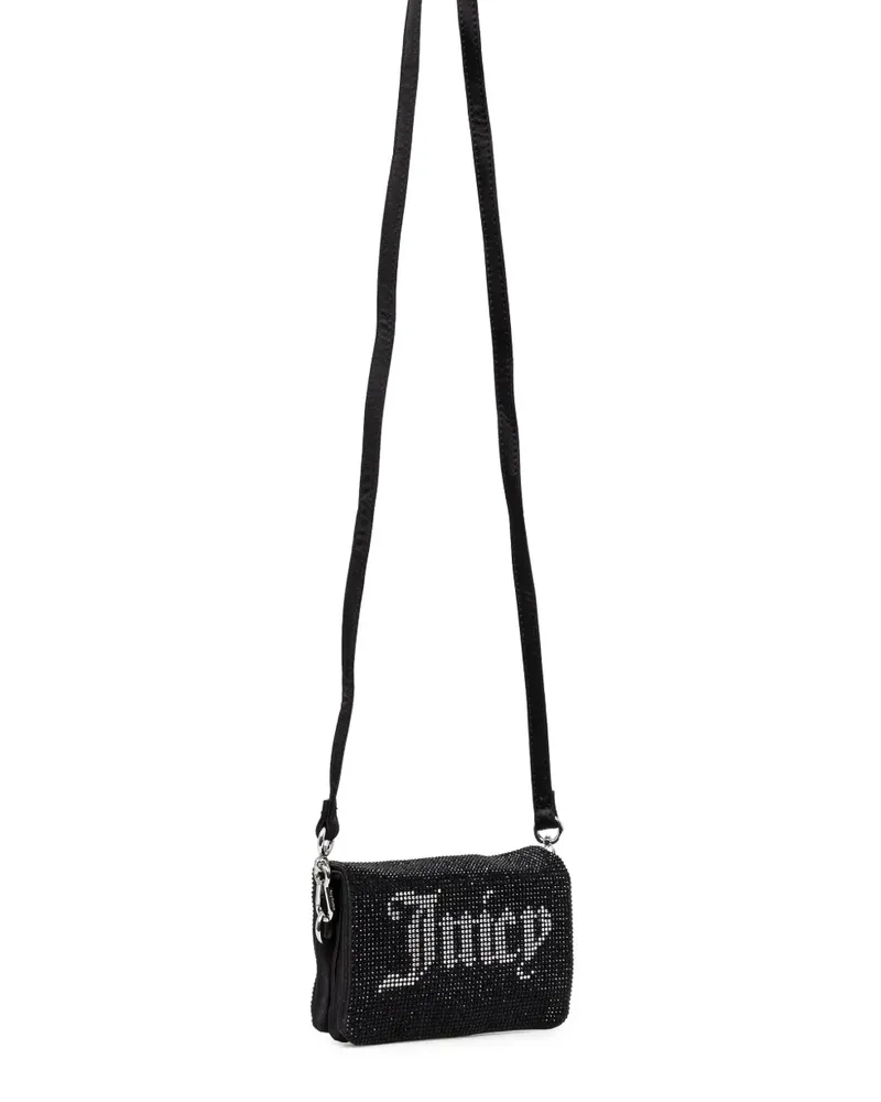 Juicy Couture Hazel Umhängetasche mit Kristallen - Schwarz Schwarz