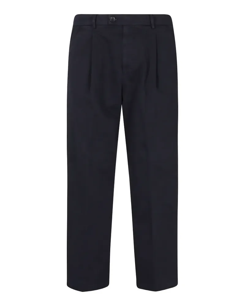 Be Able pleated straight-leg trousers - Blau Blau