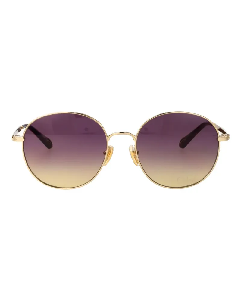 Chloé round-frame sunglasses - Gold Gold