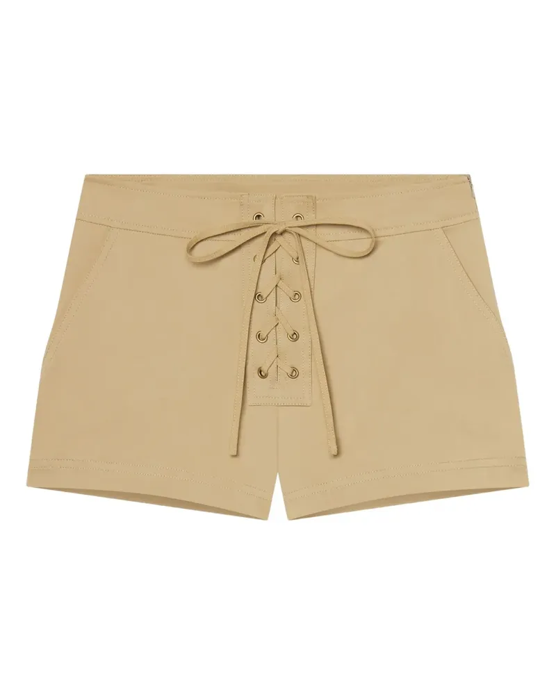 A.L.C. Shorts mit Schnürung - Nude Nude