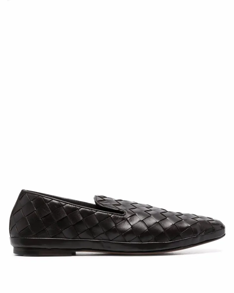 Henderson Guinea Loafer mit Webmuster - Braun Braun