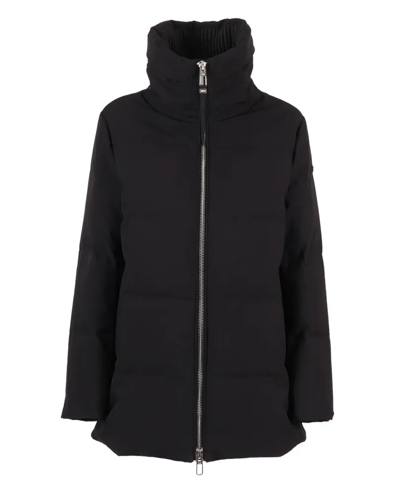 DUNO Melody ribbed-collar jacket - Schwarz Schwarz