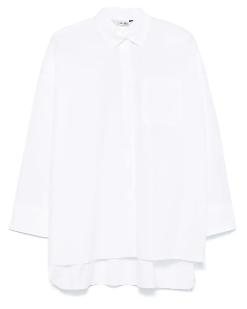 Max Mara Gerona Hemd - Weiß Weiß