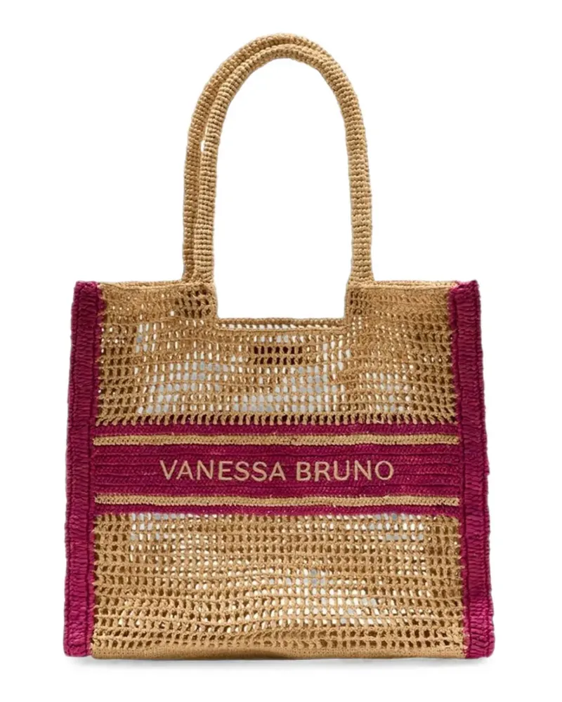 Vanessa Bruno Panier GM beach bag - Nude Nude