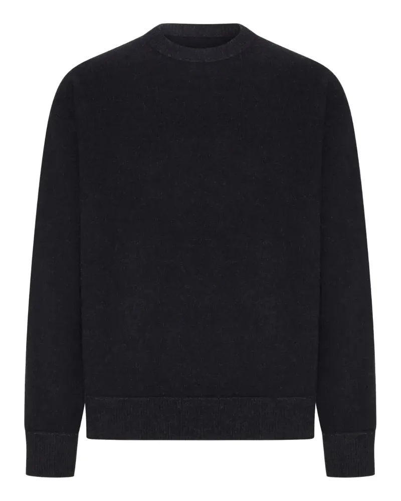 Roberto Collina Pullover mit rundem Ausschnitt - Schwarz Schwarz