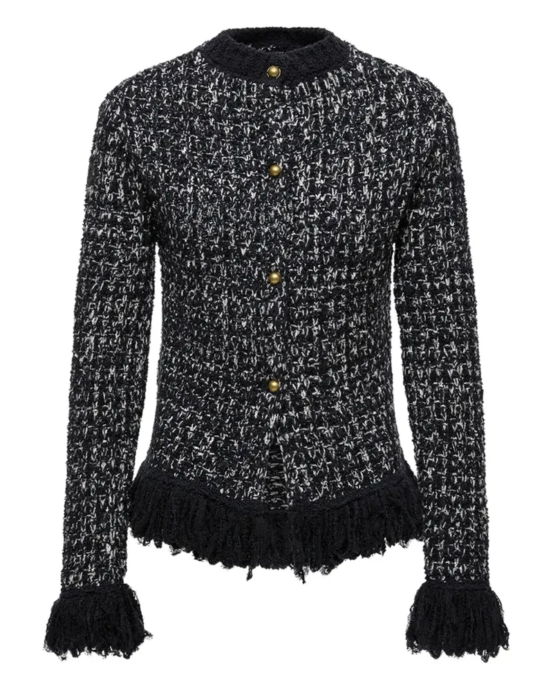 Moncler Geknöpfter Cardigan - Schwarz Schwarz