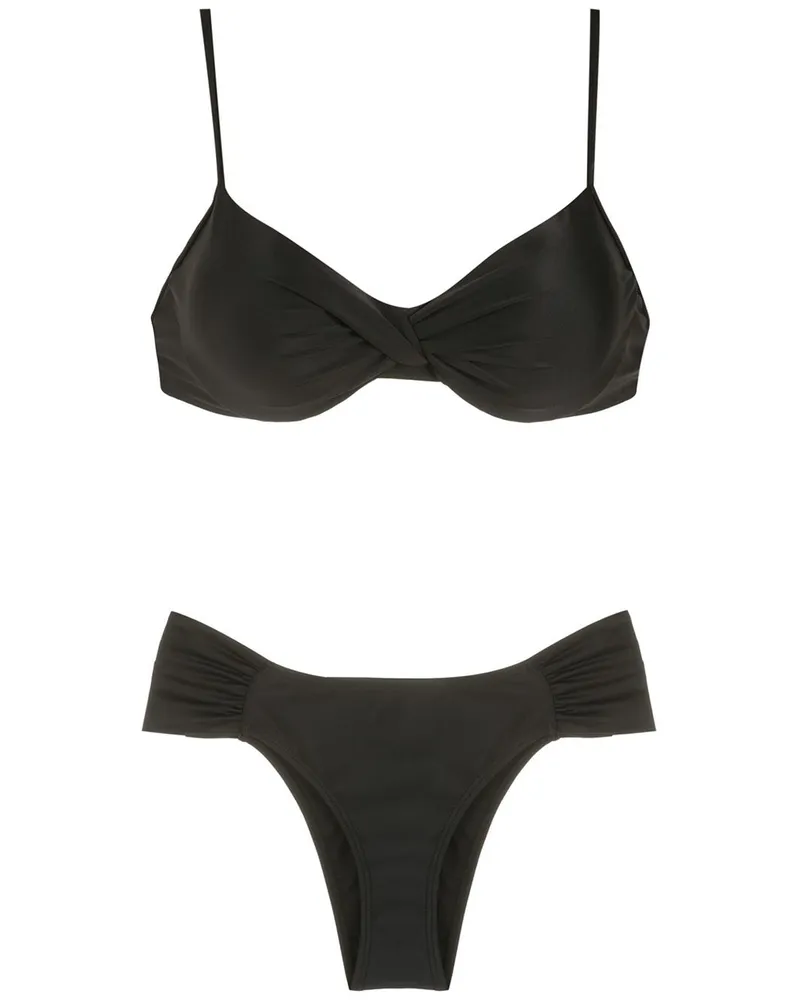 Lygia & Nanny Vitória Bikini - Schwarz Schwarz