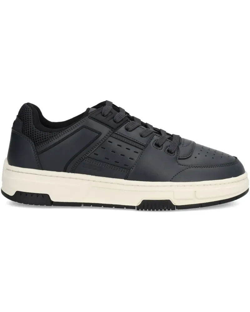 HUGO BOSS Sneakers mit runder Kappe - Blau Blau