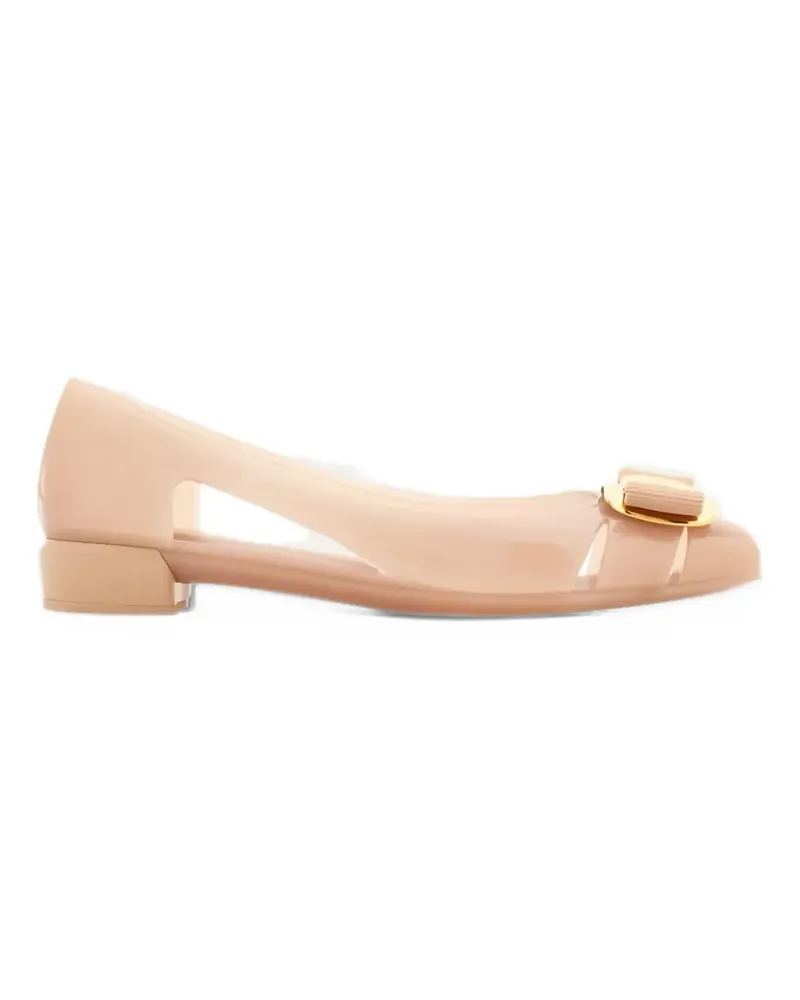 Ferragamo Pumps mit Vara-Schleife - Rosa Rosa
