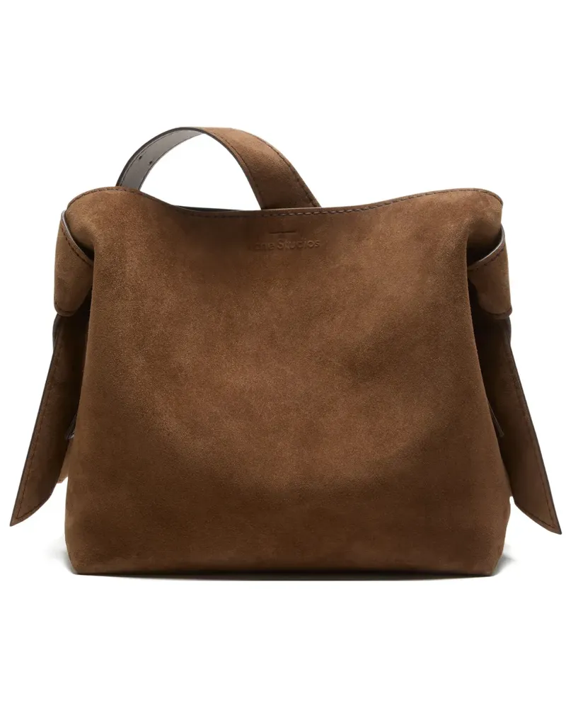 Acne Studios Musubi knot-detail shoulder bag - Braun Braun