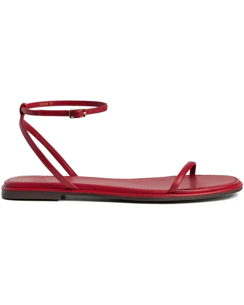 12 STOREEZ Flache Sandalen - Rot Rot