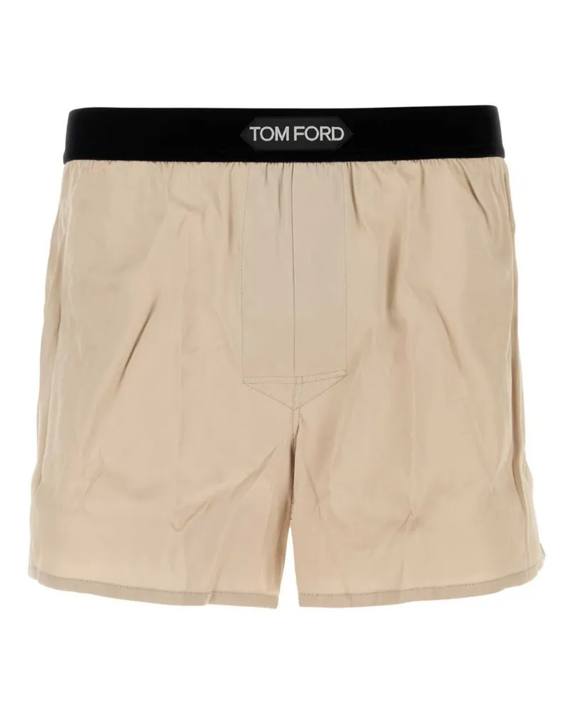 Tom Ford Boxershorts aus Satin - Nude Nude
