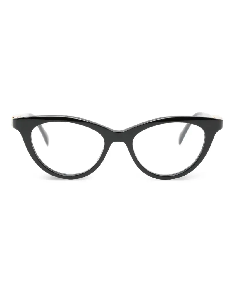 Gucci Klassische Cat-Eye-Brille - Schwarz Schwarz