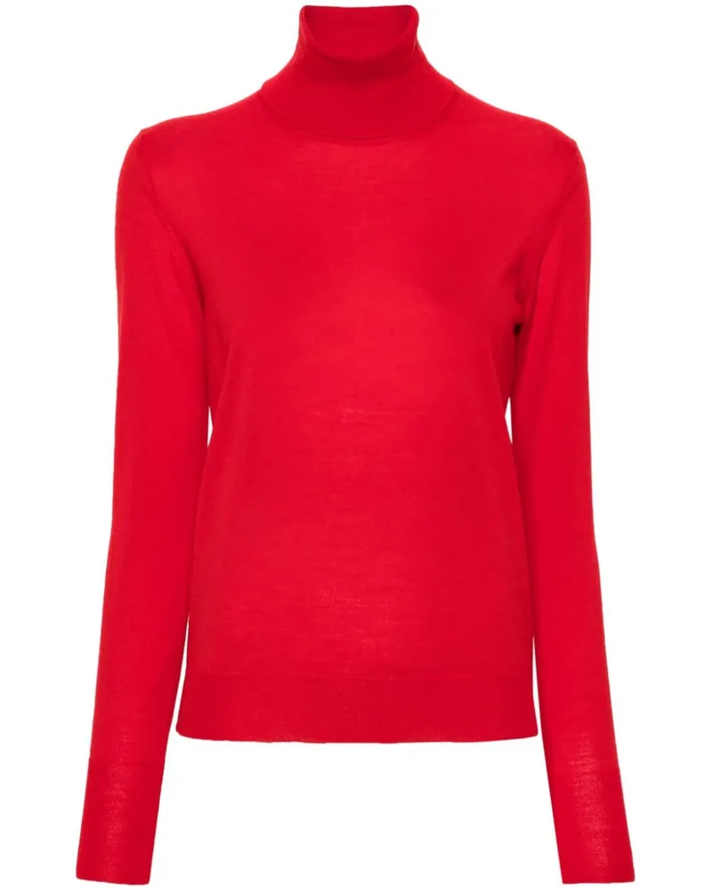 Roberto Collina Pullover mit Rollkragen Rot