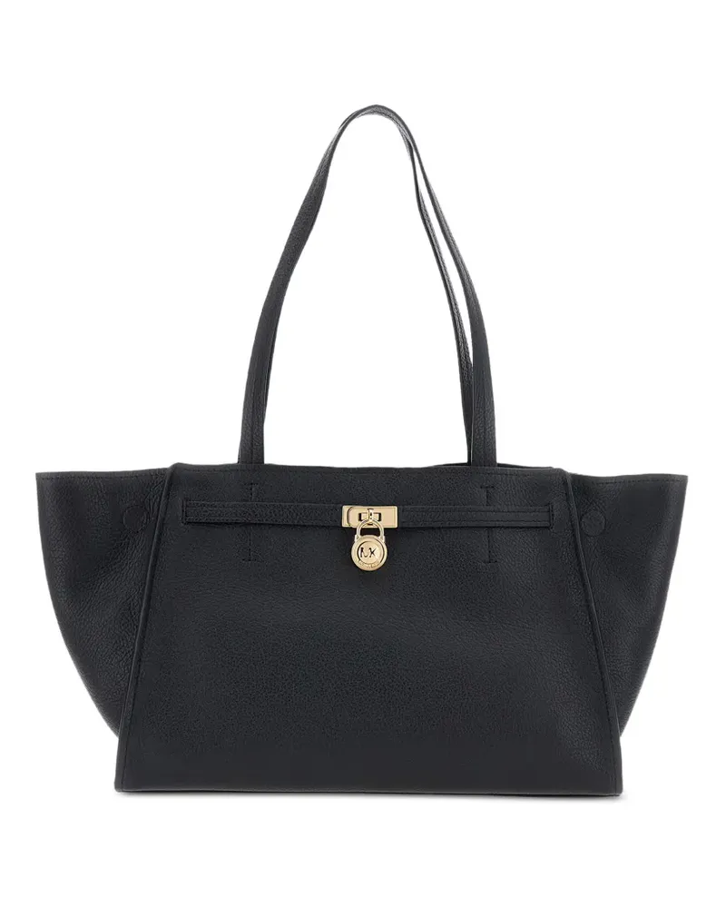 Michael Kors Große Hamilton Moderne Tote Bag - Schwarz Schwarz