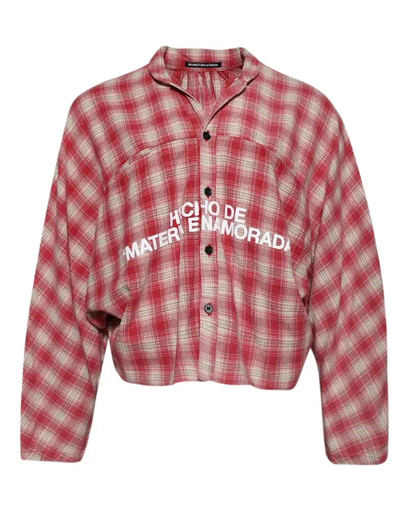 RRR123 Materia Nazarene Hemd - Rot Rot