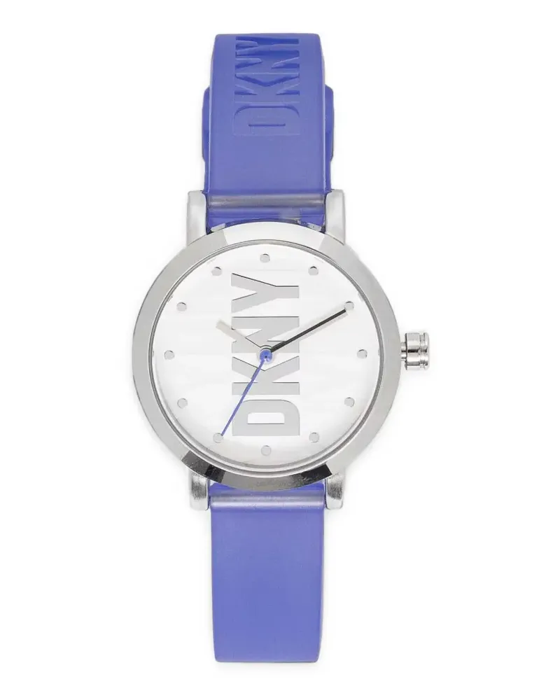 DKNY Armbanduhr mit austauschbarem Riemen 28mm - Weiß Weiß