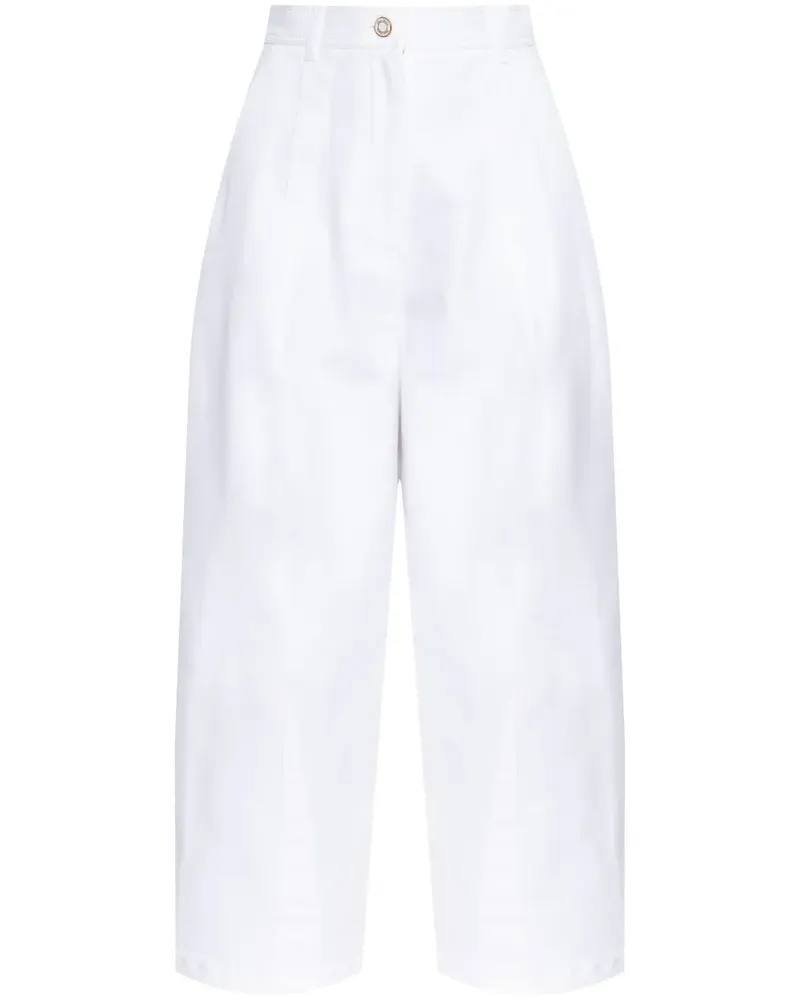 Max Mara Mina Hose - Weiß Weiß