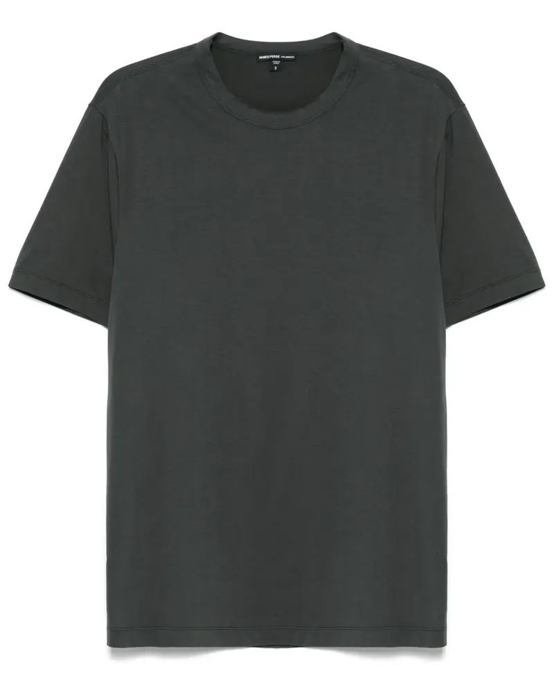 James Perse T-Shirt mit Rundhalsausschnitt - Grün Grün