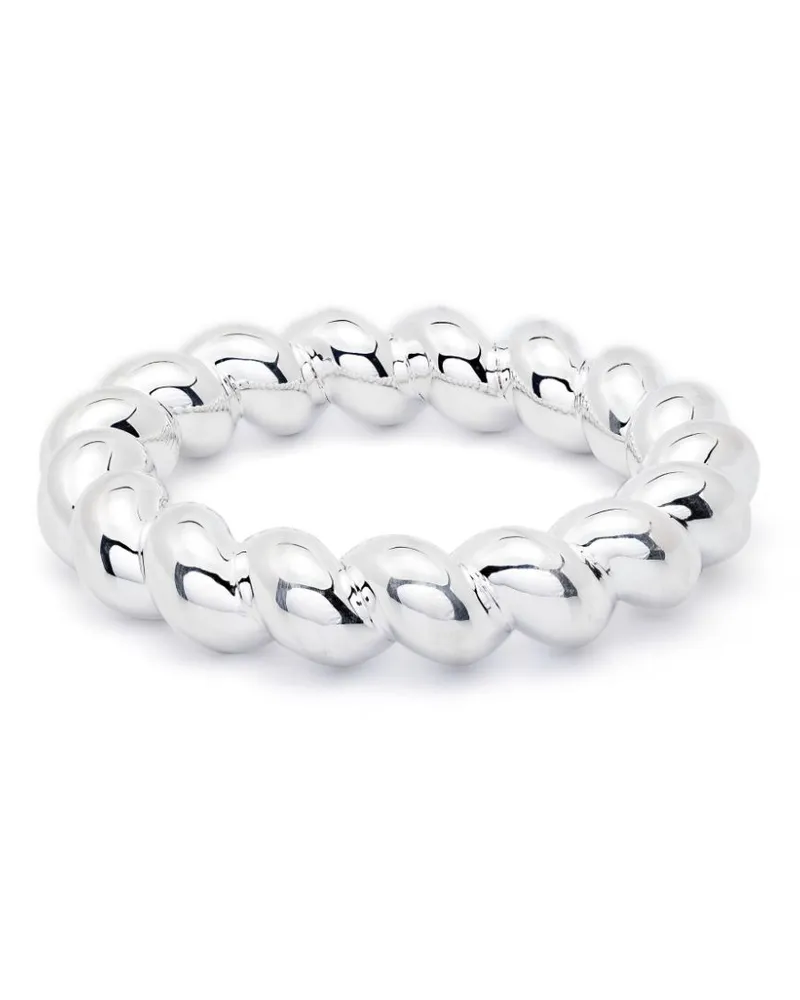 UNCOMMON MATTERS Twist' Armreif - Silber Silber