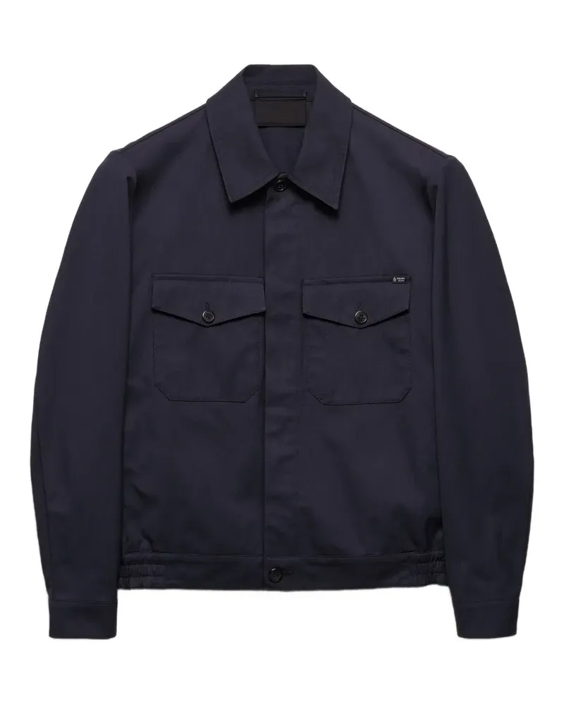 Prada technical fabric jacket - Blau Blau