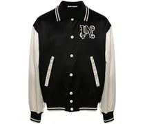 Collegejacke mit Gothic-Logo - Schwarz
