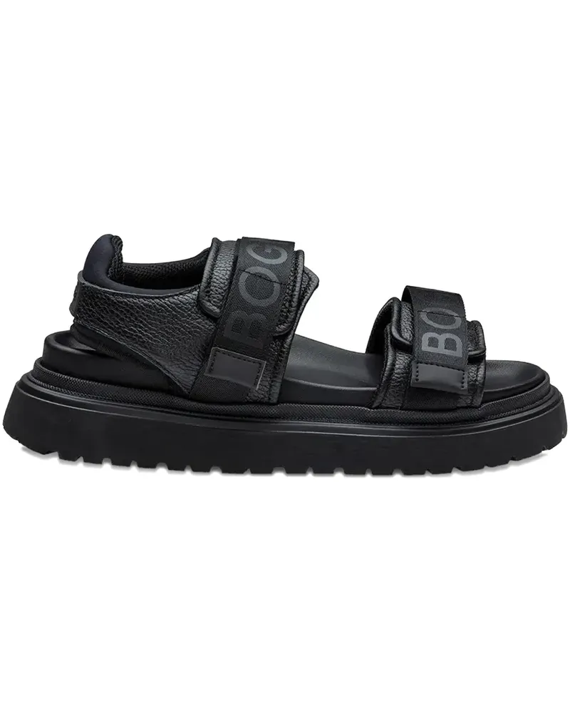 Bogner logo-straps sandals - Schwarz Schwarz