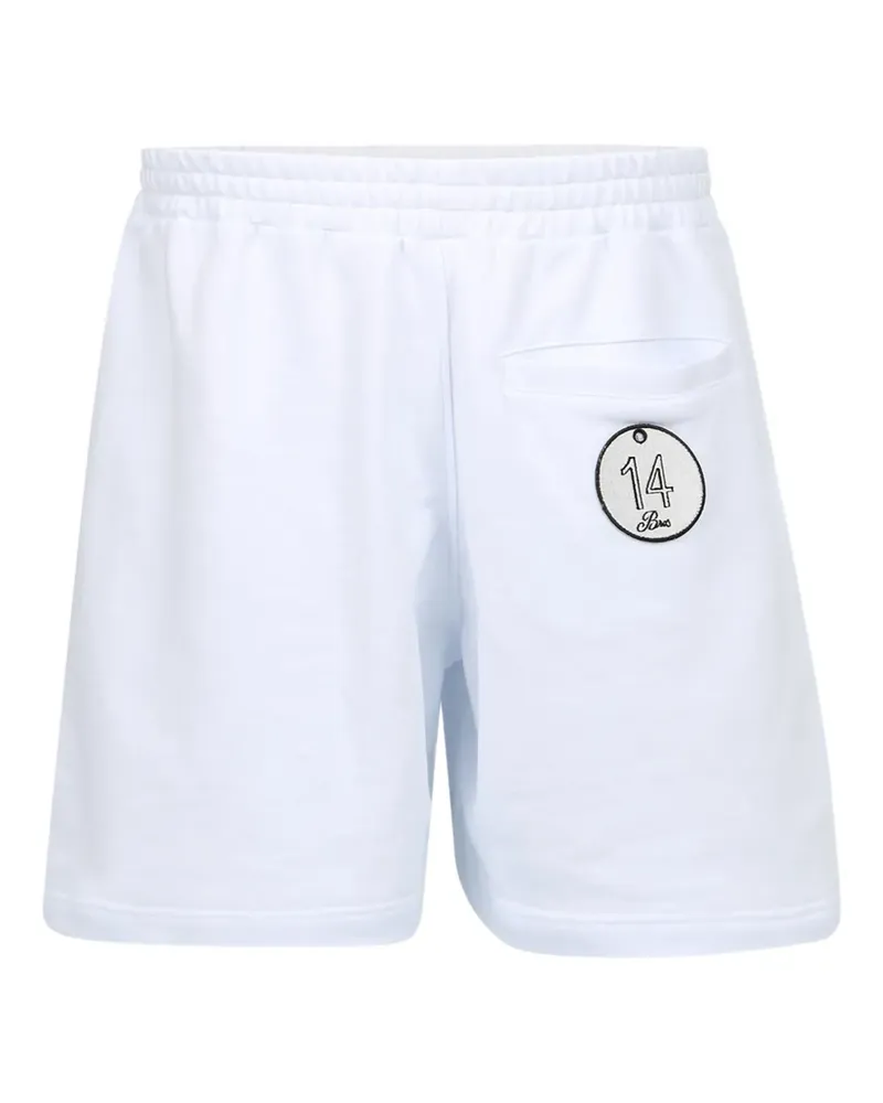 14BROS Shorts mit aufgesetzten Taschen - Weiß Weiß