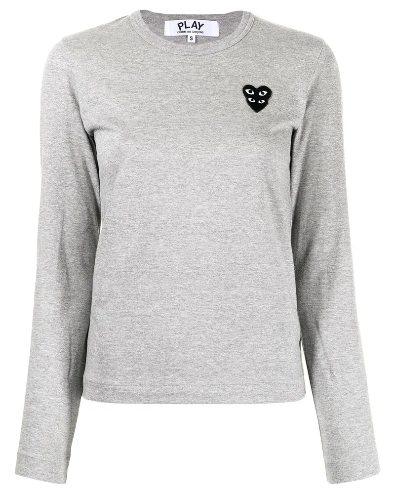 Comme des Garçons T-Shirt mit Logo - Grau Grau