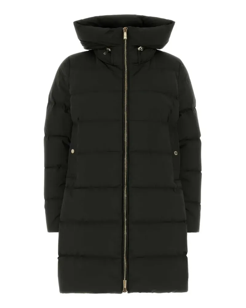 MOORER Klie-Stp hooded down jacket - Grün Grün
