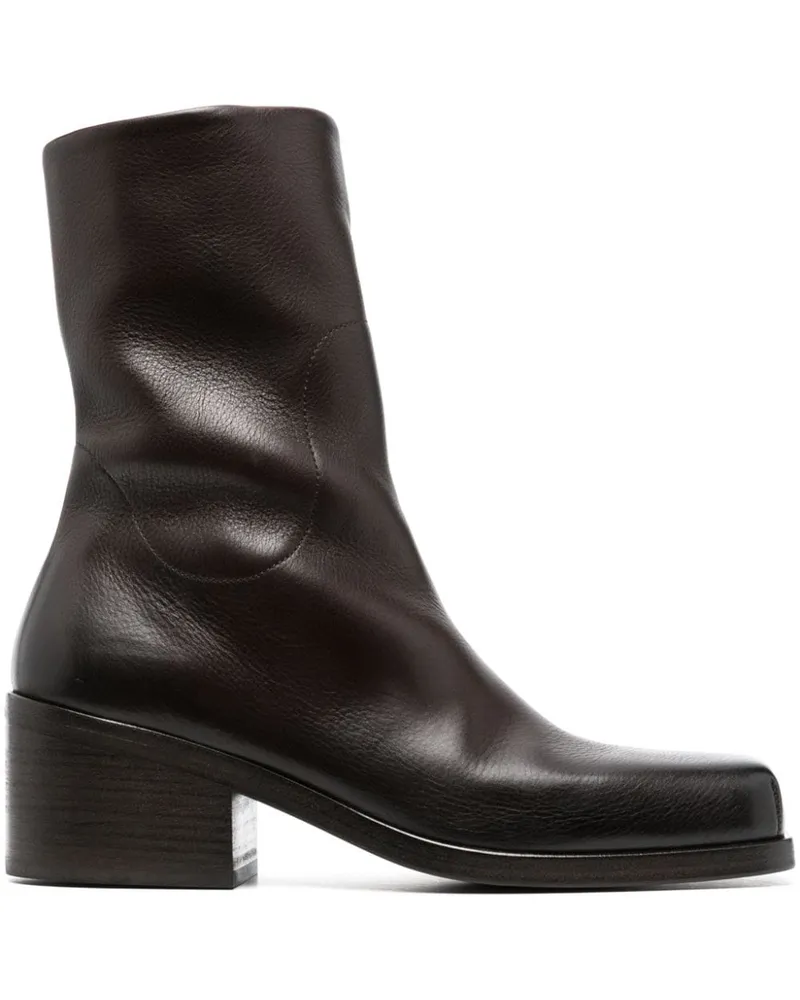 Marsèll Stiefel mit eckiger Kappe - Braun Braun