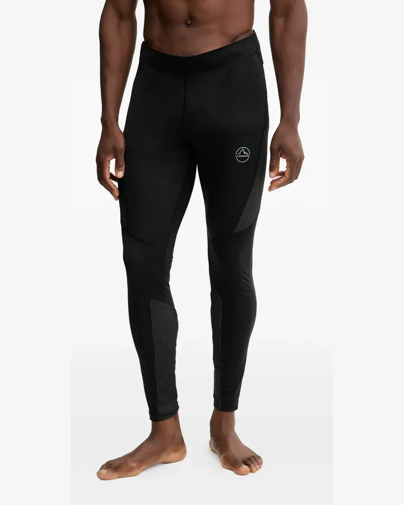 La Sportiva Triumph logo-print leggings - Schwarz Schwarz