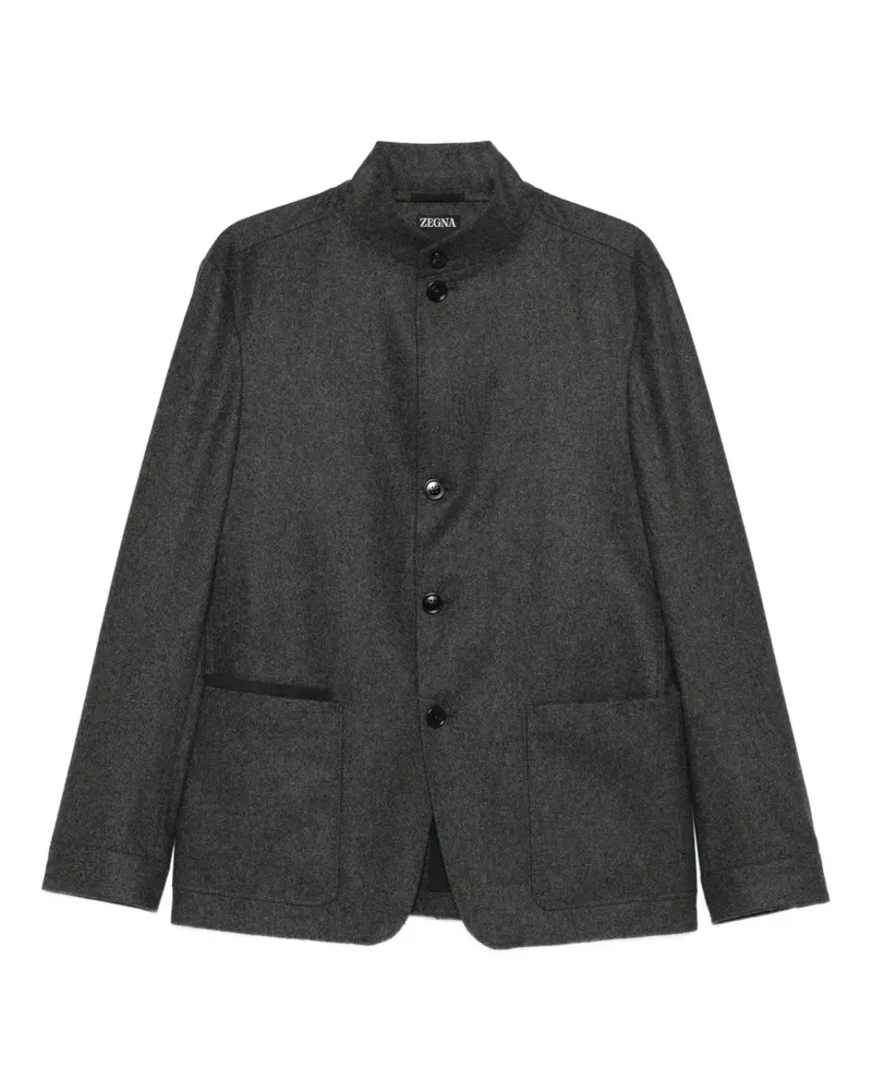 Ermenegildo Zegna Button Pockets Jacket - Grau Grau