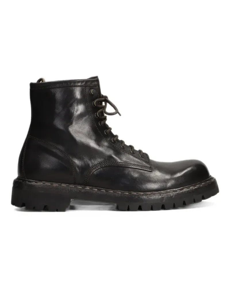 Officine Creative Italia Bulla DD Lug 116 Stiefel - Braun Braun