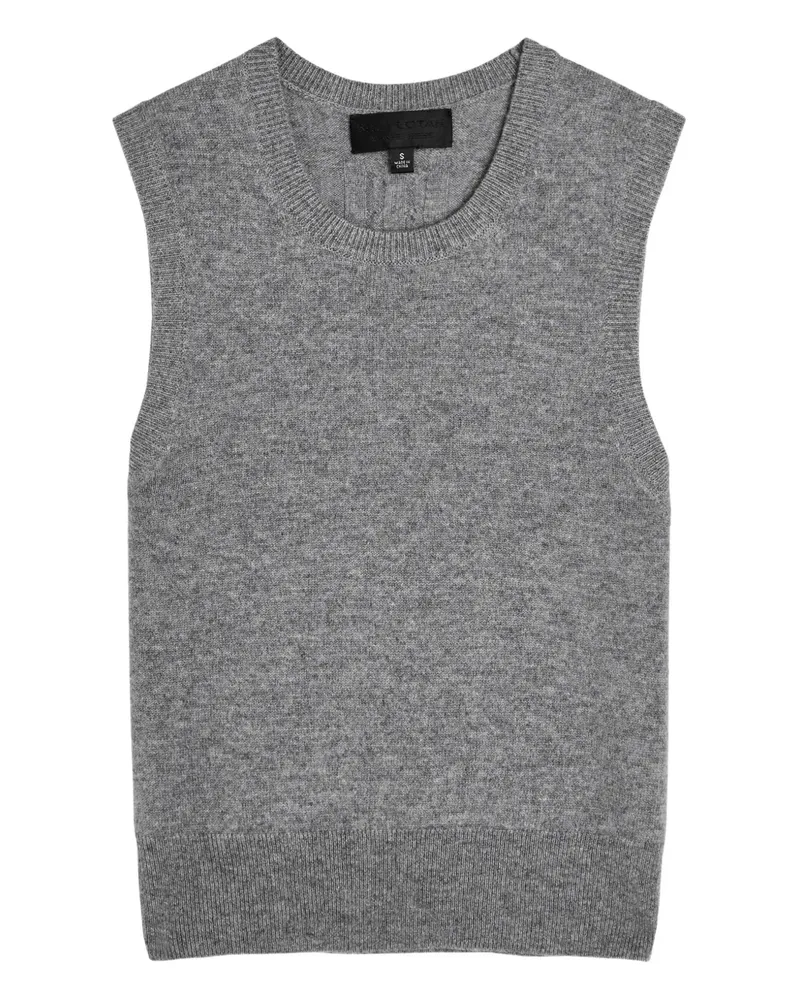Nili Lotan May cashmere knitted vest - Grau Grau