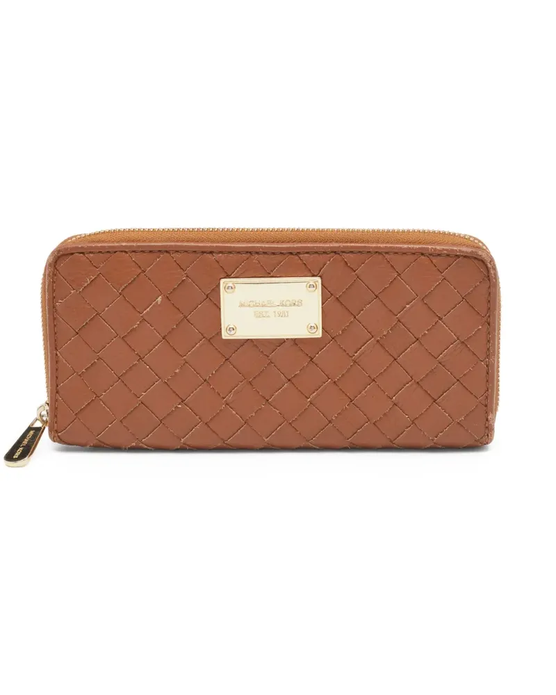 Michael Kors Pre-owned Portemonnaie mit Reißverschluss - Braun Braun