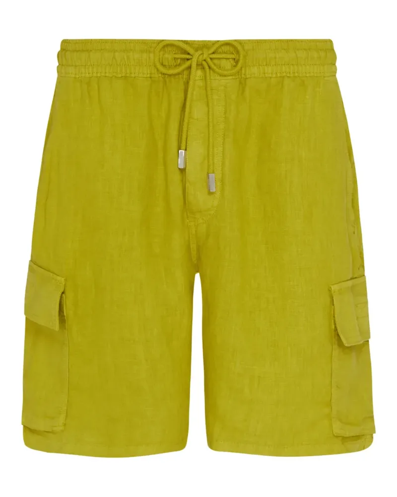 Vilebrequin Baie linen deck shorts - Grün Grün