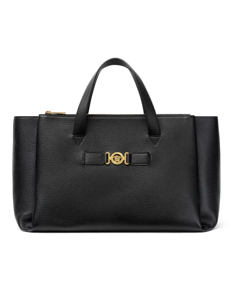 Versace Medusa Biggie Tote Bag - Schwarz Schwarz